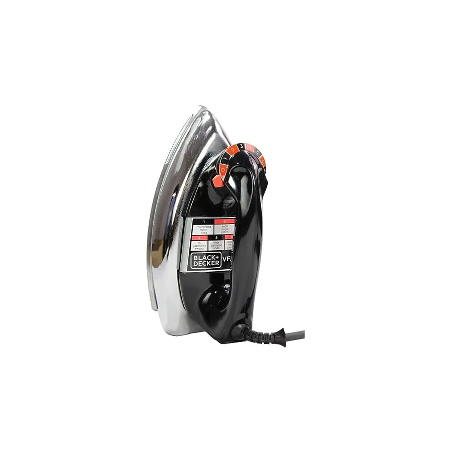 Ferro Black+Decker VFA1110TM2 detalhe do seletor de temperatura