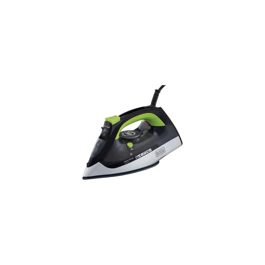 Ferro Black+Decker FX2700 botão seletor de tecido