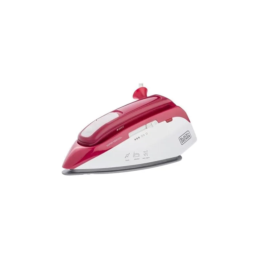 Ferro Black+Decker de Viagem FXVG1 base com 42 orifícios