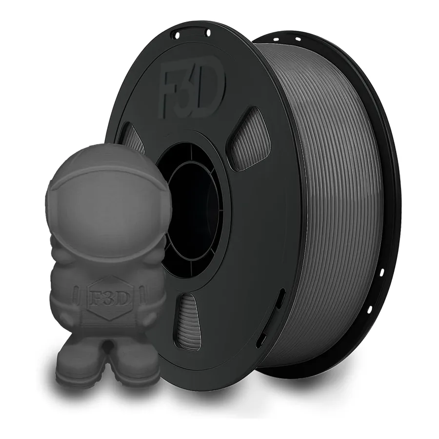 Bobina de filamento PLA cinza F3D