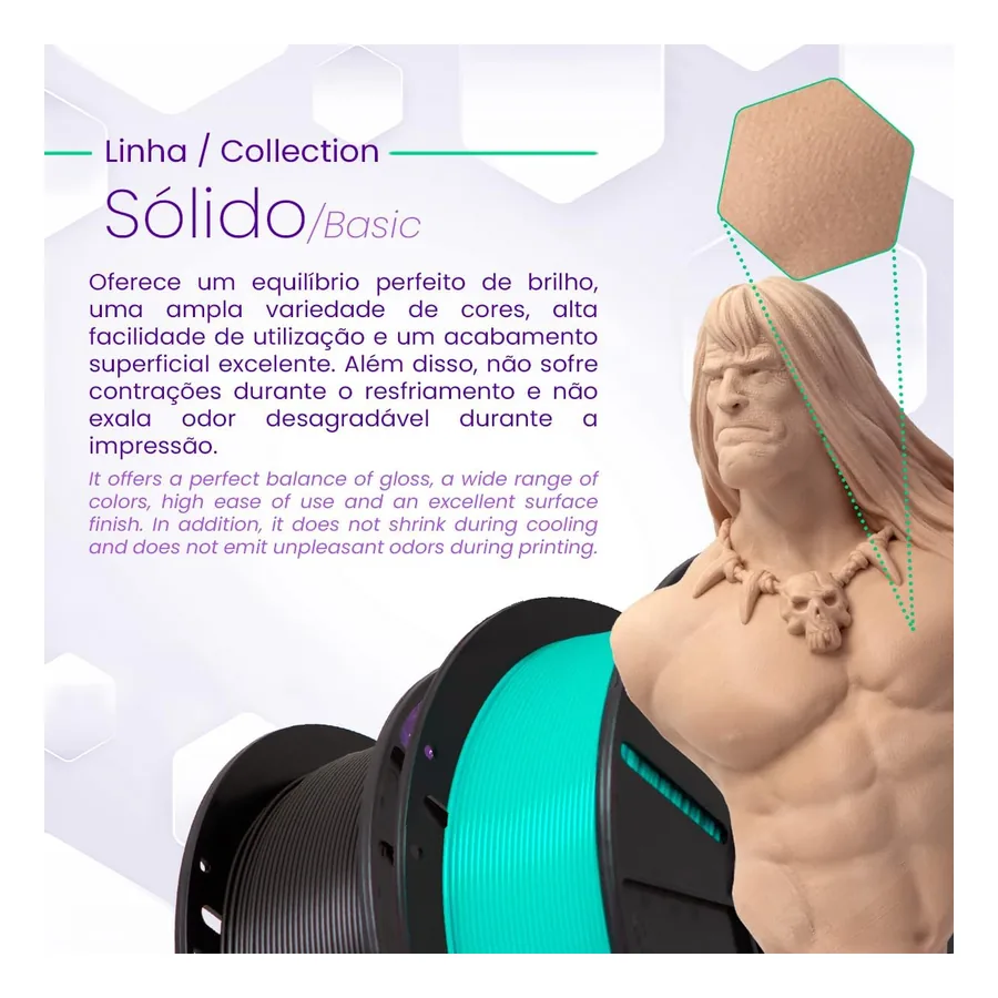 Filamento Voolt 3D Rosa, imagem 4
