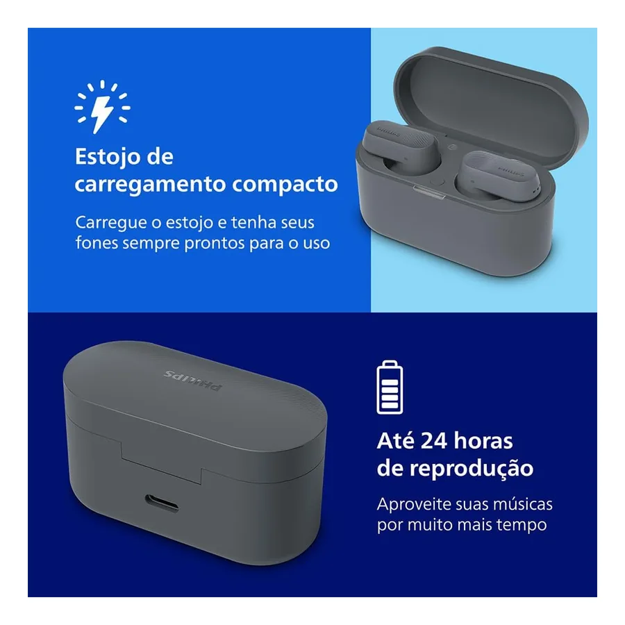 Fone Philips TAT3509GY, imagem 4