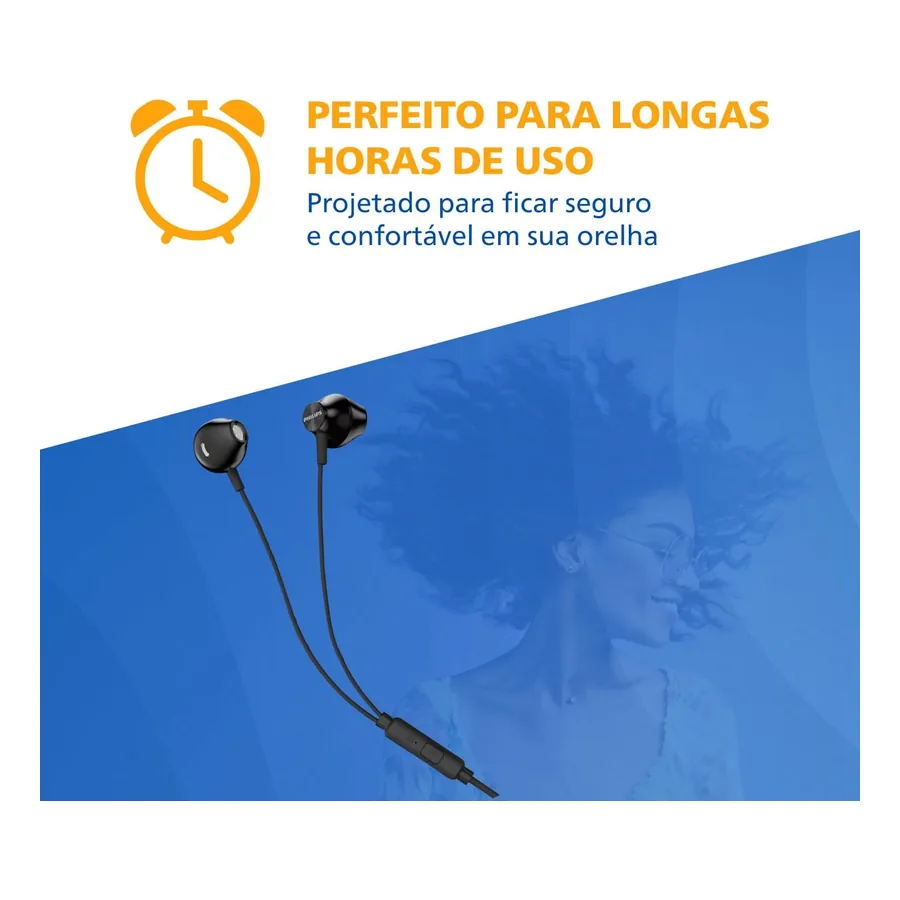Fone de ouvido Philips TAUE101BK, imagem 4