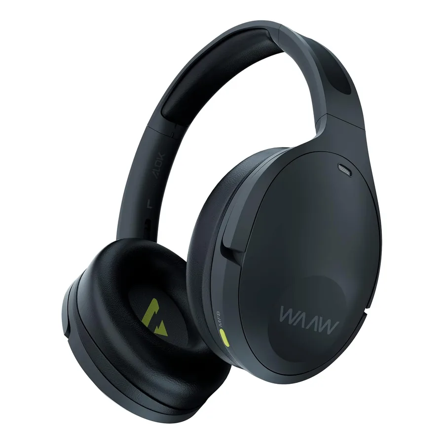 WAAW SENSE 300HBNC headphone preto e verde