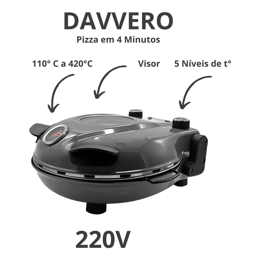 Forno de Pizza Labravia DavVero, imagem 4