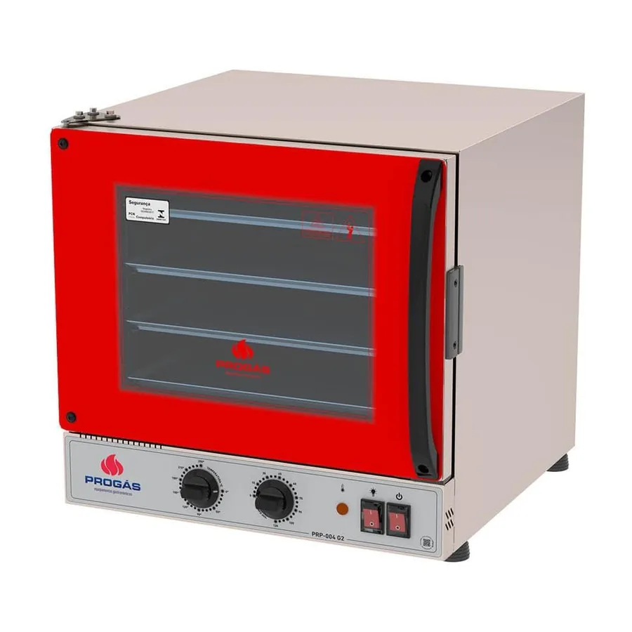Forno de Pizza Progás P37640 industrial em inox