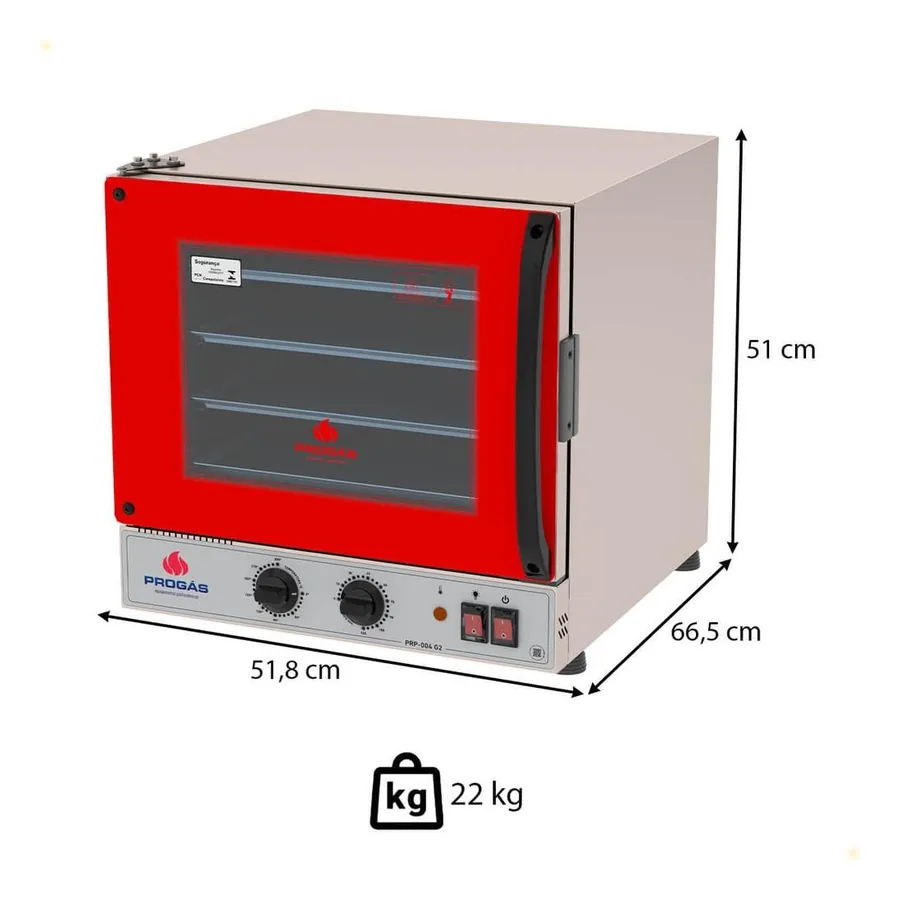Forno de Pizza Progás P37640, imagem 4