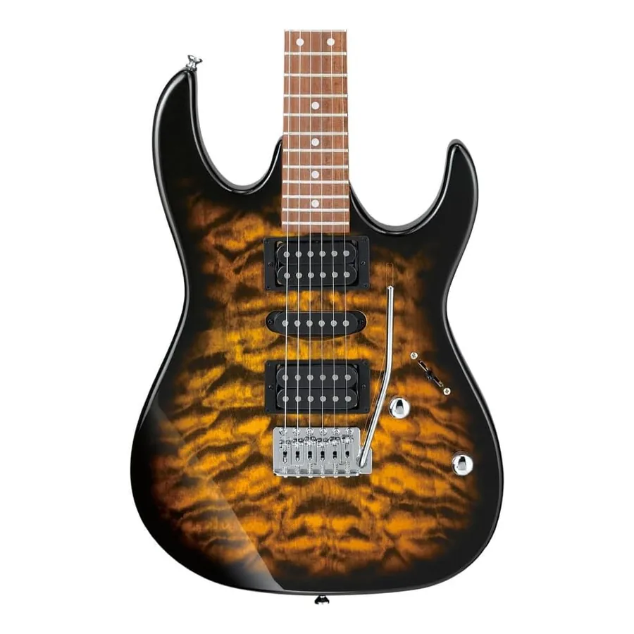 Guitarra Elétrica Ibanez GRX70QA-TBB, imagem 3