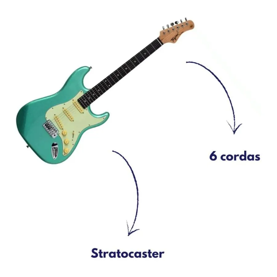 Guitarra Elétrica Tagima TG-500, imagem 4