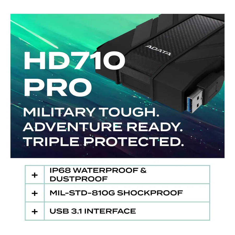 HD Externo Adata HD710, imagem 3