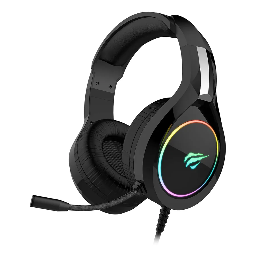 Headset Gamer Havit HV-H2232d preto com RGB