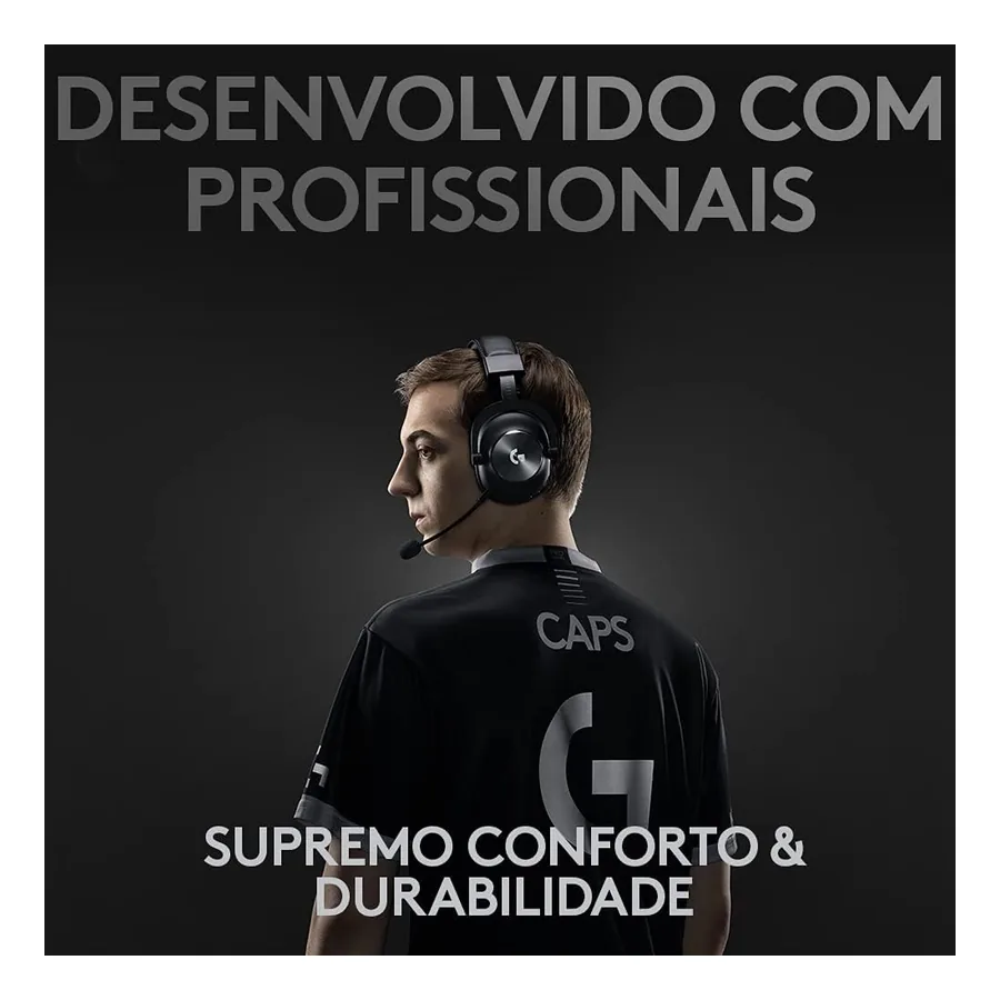 Headset Logitech G PRO X Blue VO!CE