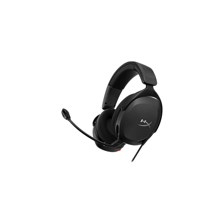 Headset HyperX Stinger Core Wireless controles no fone