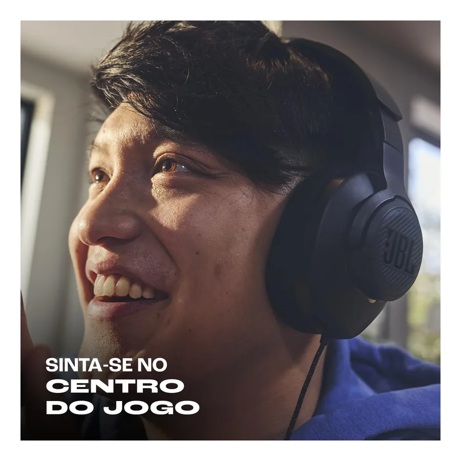 Headset JBL Quantum 100M2, imagem 4