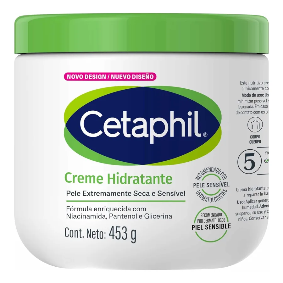 Creme Hidratante Corporal Cetaphil embalagem