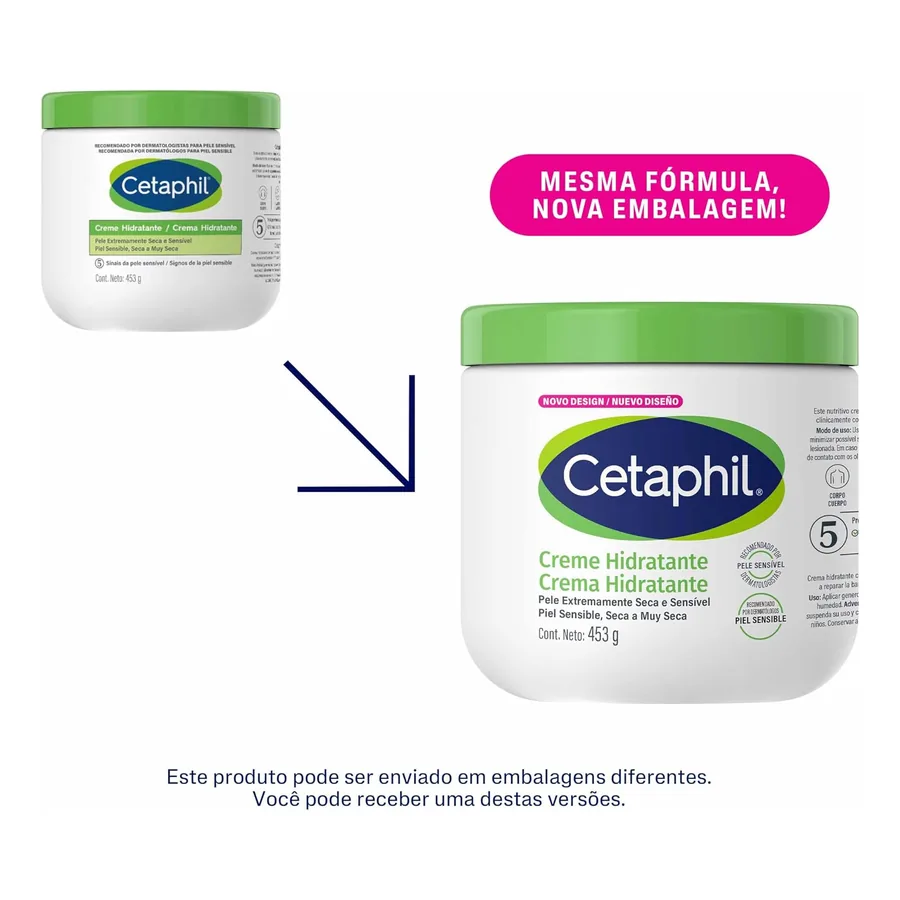 Textura cremosa Cetaphil