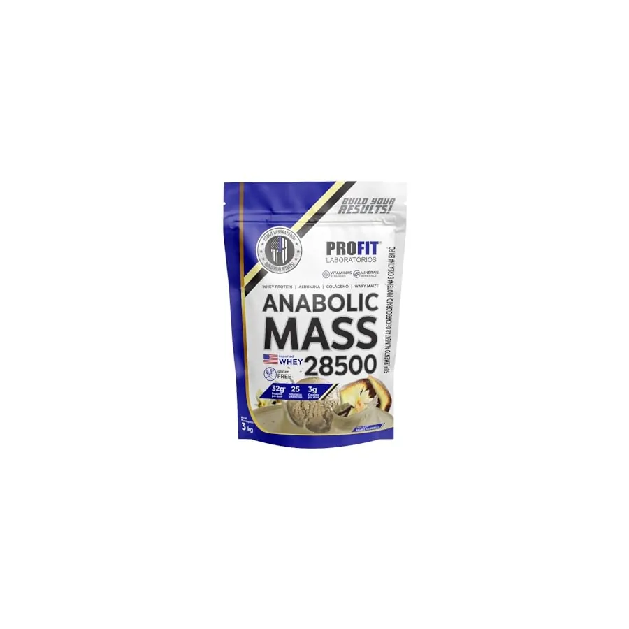 Hipercalórico ProFit Anabolic Mass 28500, imagem 2