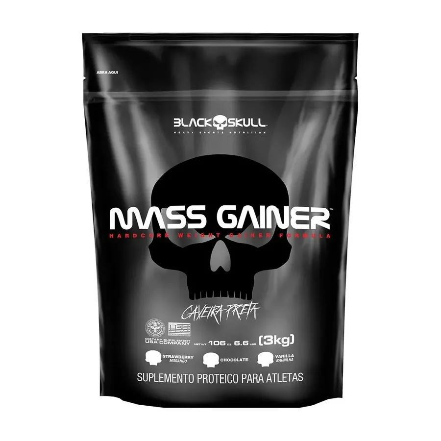 Hipercalórico Black Skull Mass Gainer, imagem 2