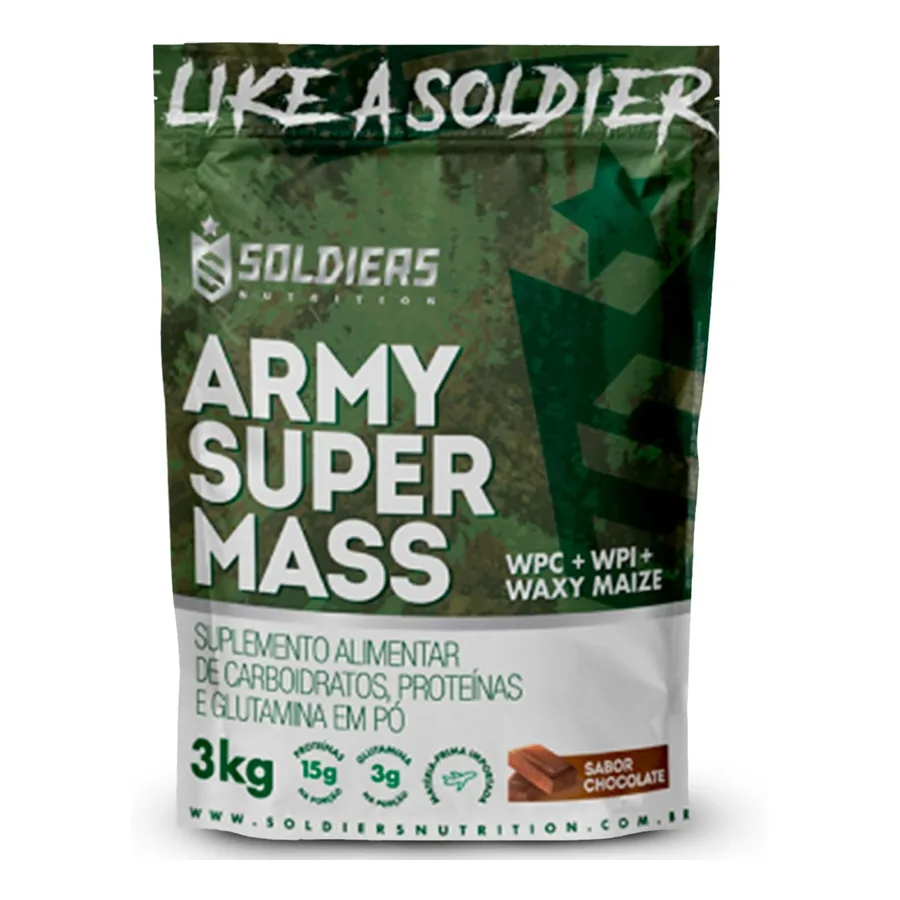 Hipercalórico Soldiers Nutrition Army Super Mass