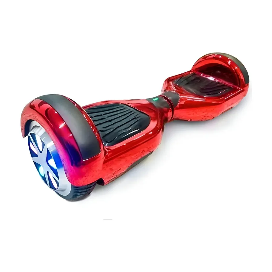 Hoverboard Luuk Young vermelho cromado