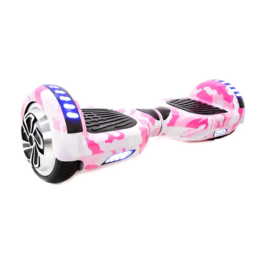 Hoverboard Smart Balance 6.5 rosa camuflado