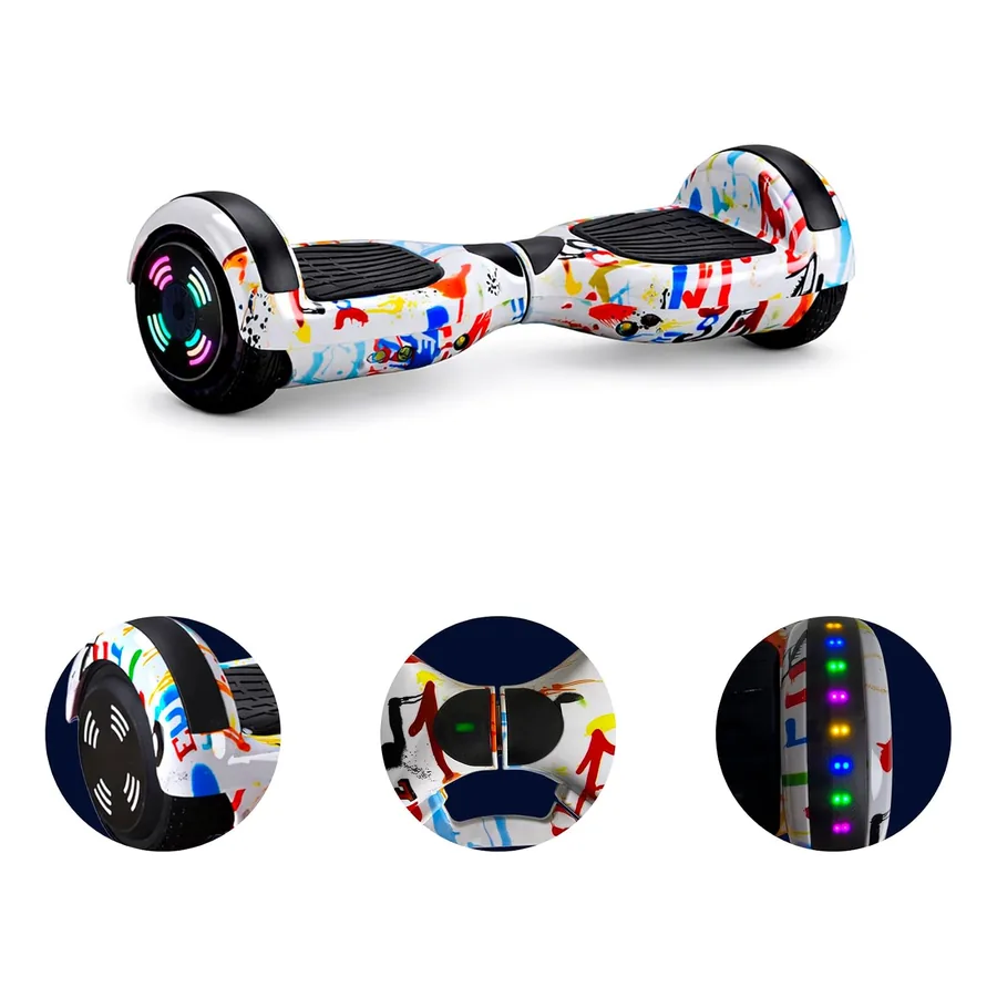 Hoverboard Brinovar Craquelado, imagem 4