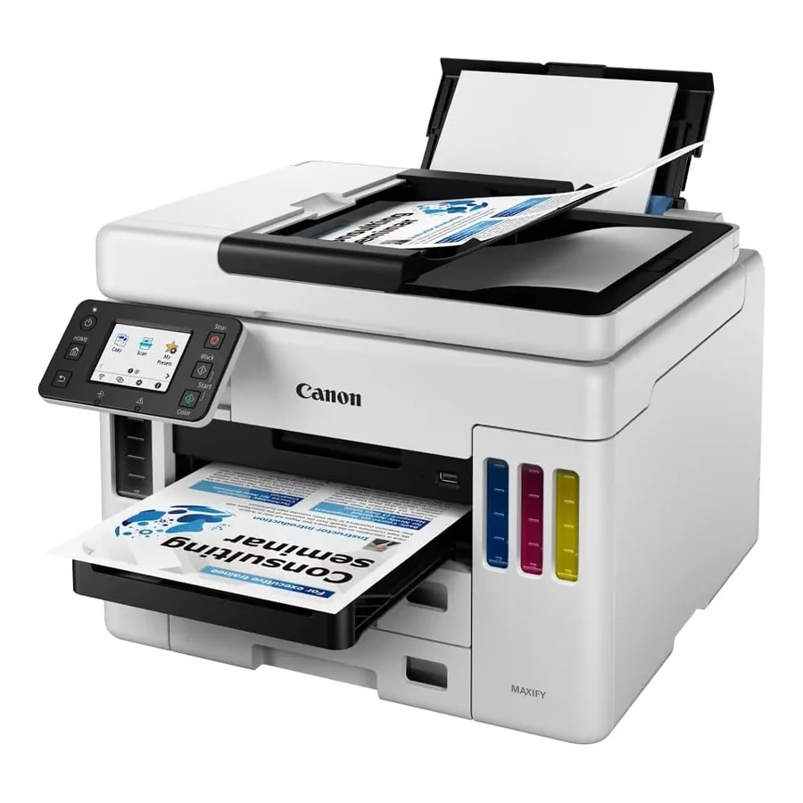 Impressora Canon Mega Tank GX7010 vista frontal