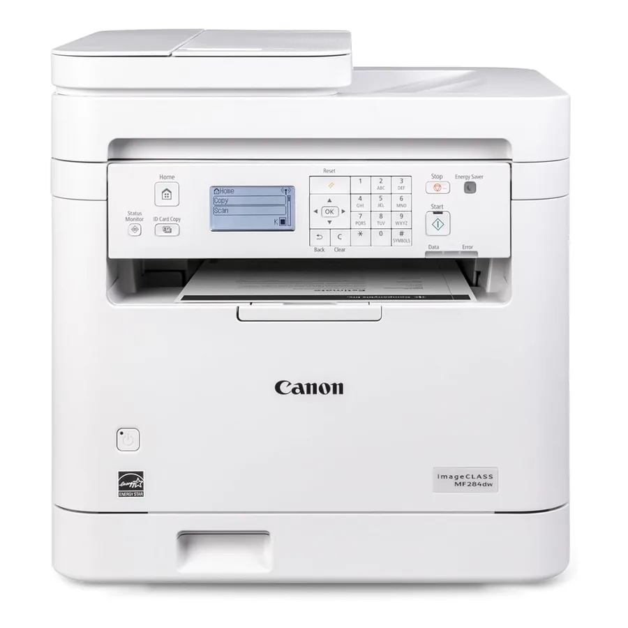 Impressora laser Canon MF284dw frontal
