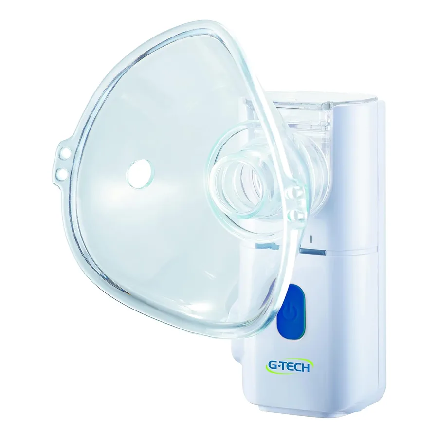 Inalador G-Tech NEBMESH2 branco, sistema MESH
