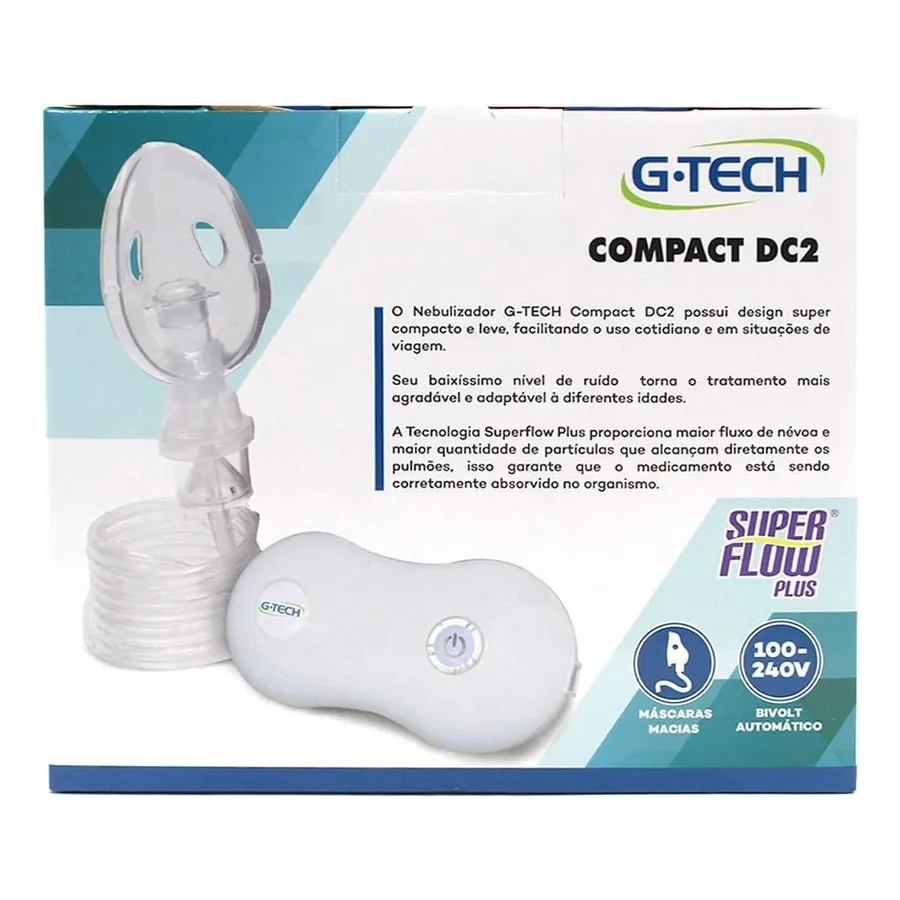 Inalador G-Tech Compact DC2, imagem 4