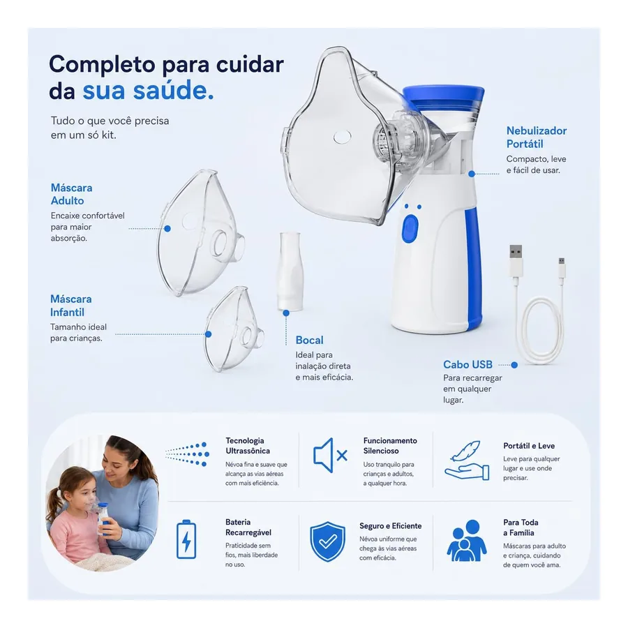Inalador Mesh Ultrassônico, imagem 4