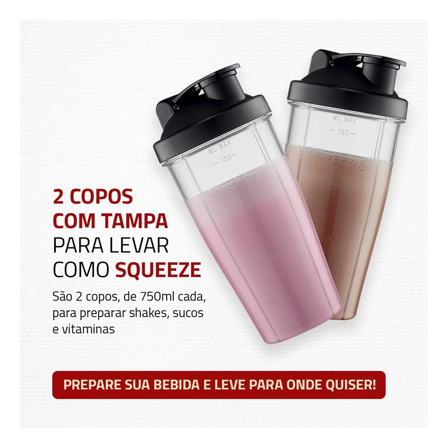 Liquidificador Portátil Mondial DG-01, imagem 4