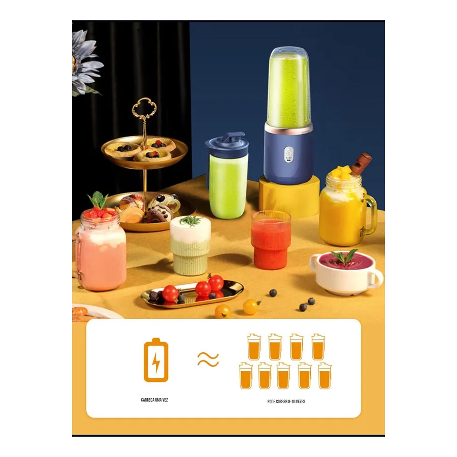 Liquidificador Portátil Ihippo B0CQP1SX89, imagem 4