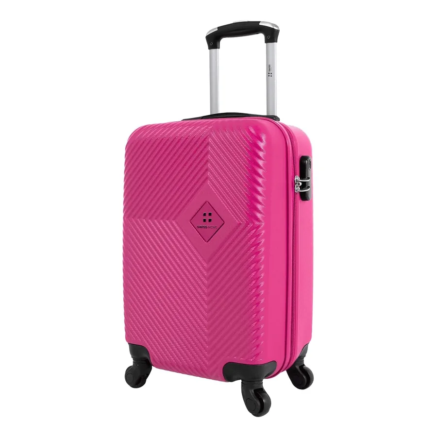 Mala de Bordo Zug Swiss Move cor pink
