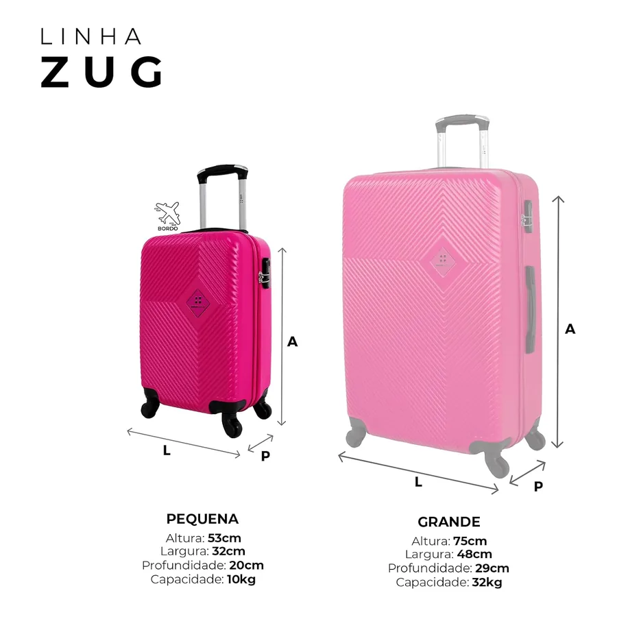 Zug Swiss Move interior com divisória