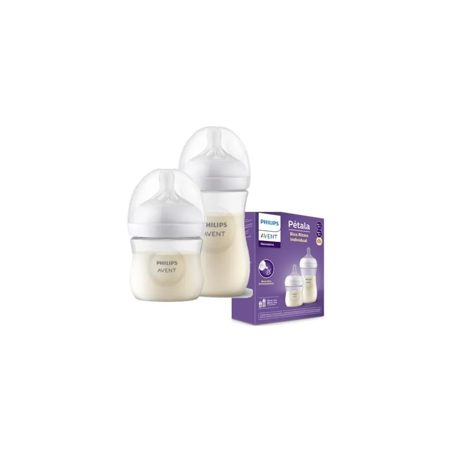 Mamadeira Avent Pétala kit frente