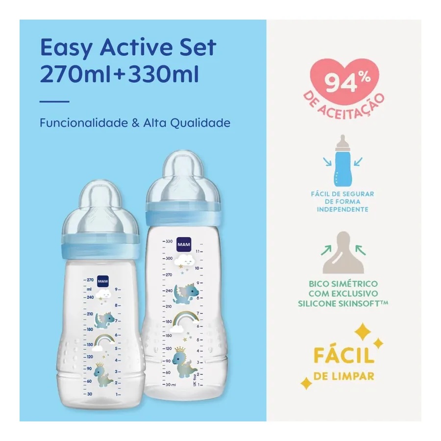 Mamadeira MAM Easy Active Set, imagem 4