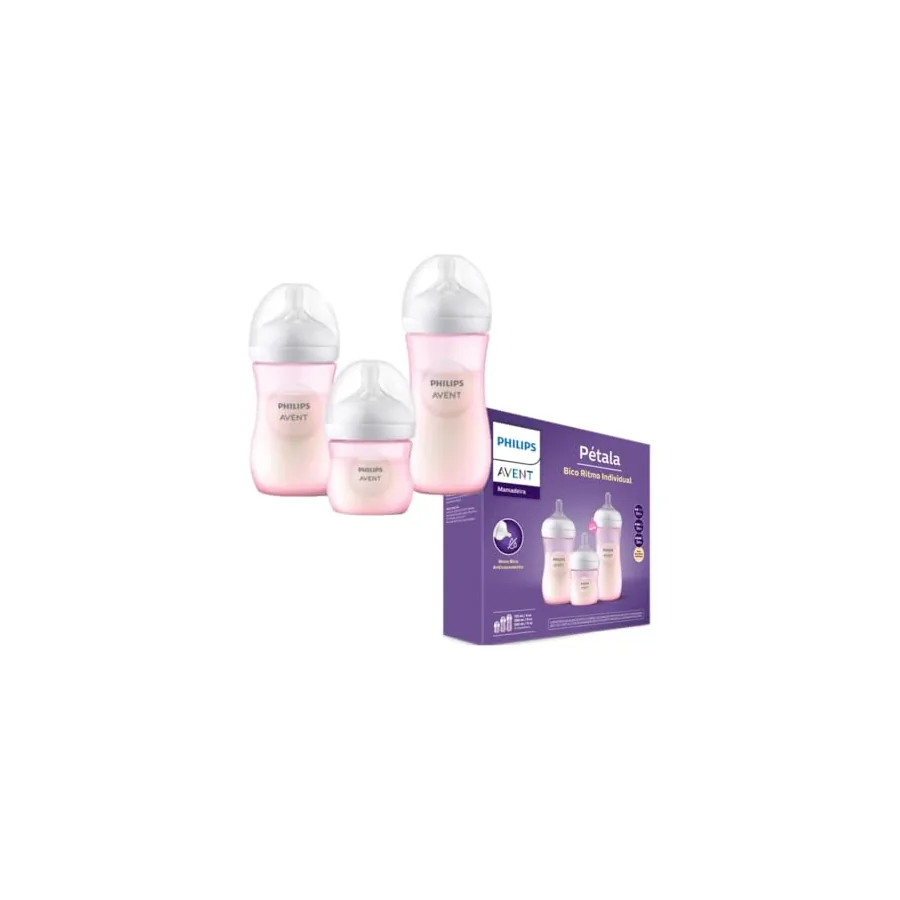 Kit Pétala rosa conjunto
