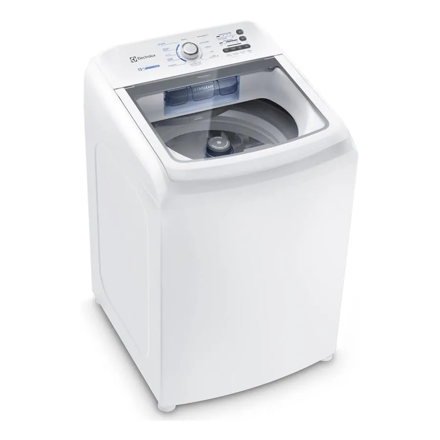 Máquina de Lavar Electrolux Essential Care branco cesto inox