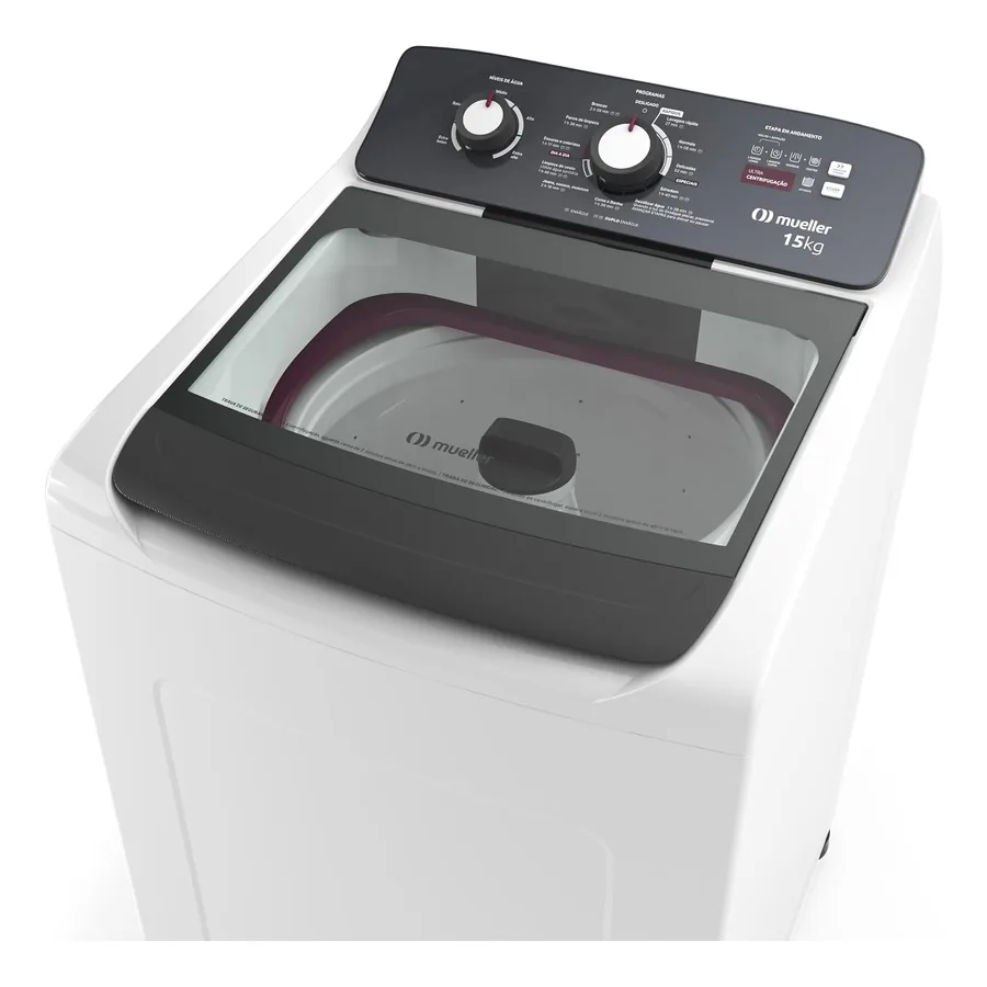 Lavadora Mueller MLA15 frontal