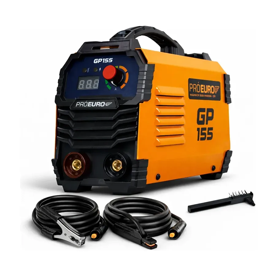 Máquina de Solda Pró Euro GP 155A laranja
