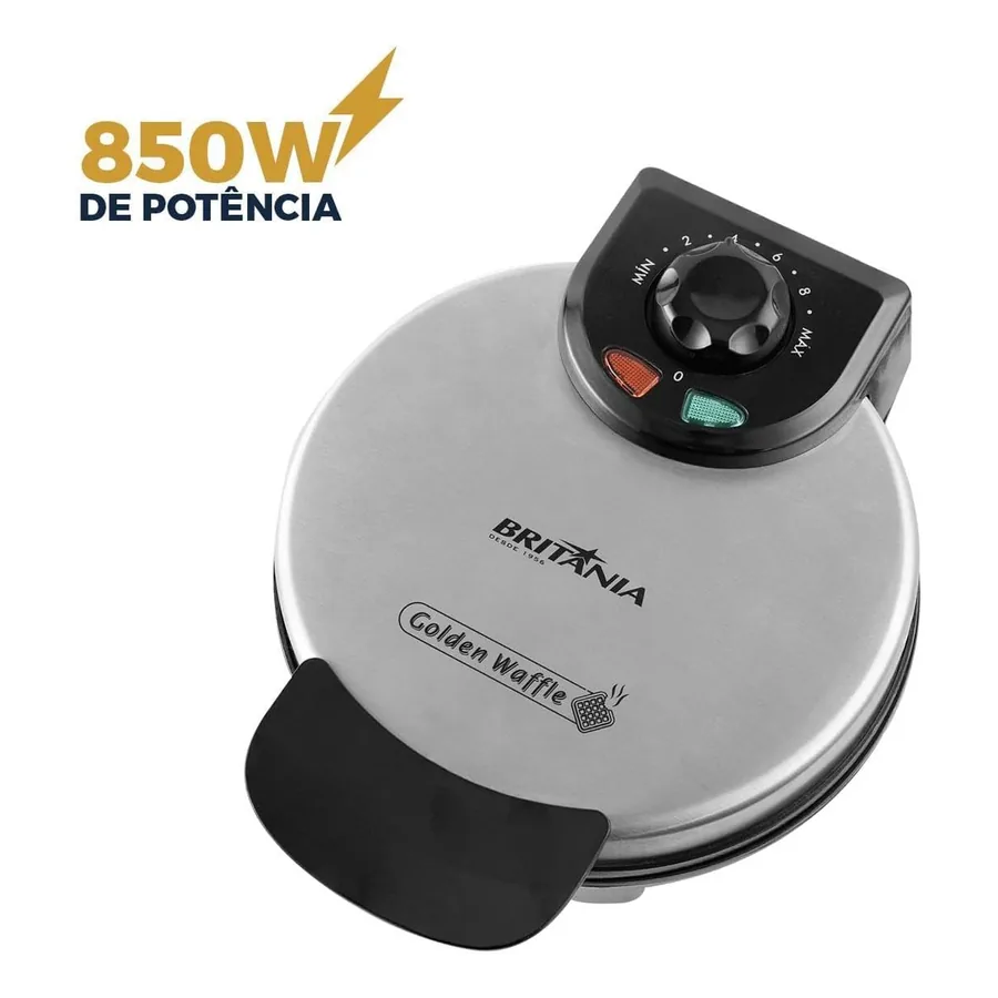 Máquina de Waffle Britânia Golden Waffle, imagem 4