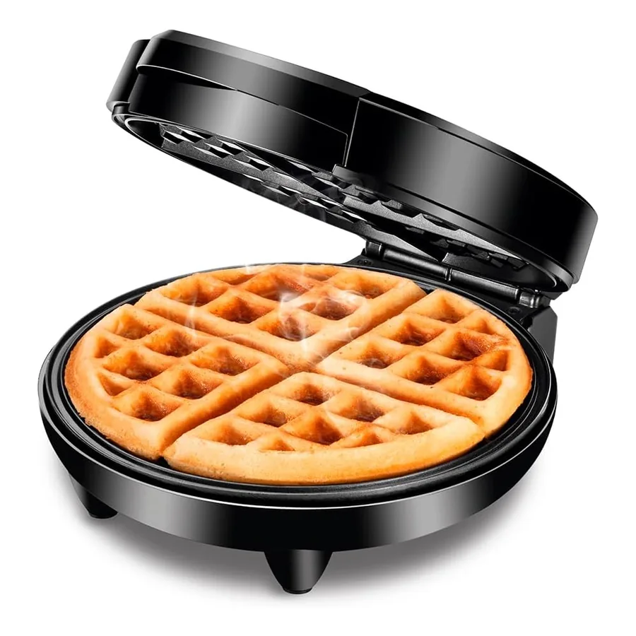 Máquina de Waffle Mondial GW-01 preto e inox
