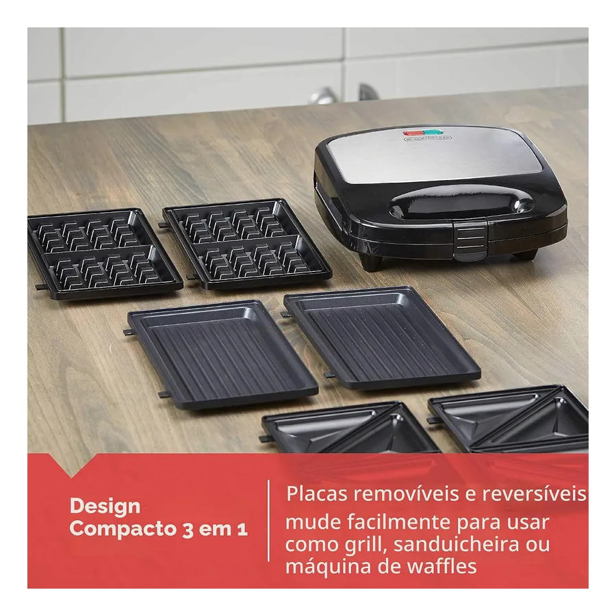 Detalhe das placas laváveis WM2000SD
