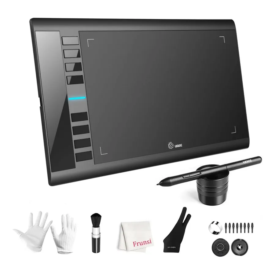 Mesa Digitalizadora UGEE M708 com superfície texturizada