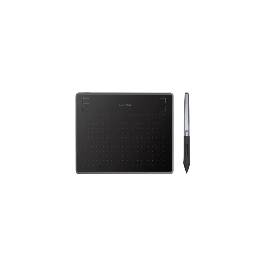 Huion HS64 área ativa e botões