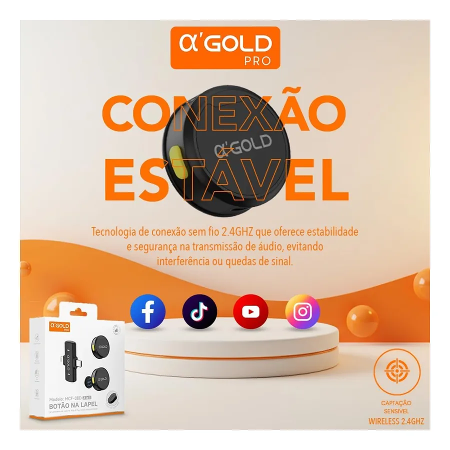 Microfone de Lapela Kaidi, imagem 4