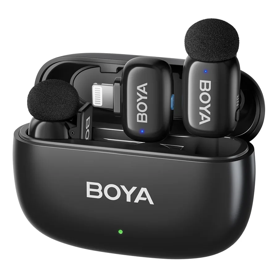 Microfone de Lapela BOYA Mini Boyamini-15 preto