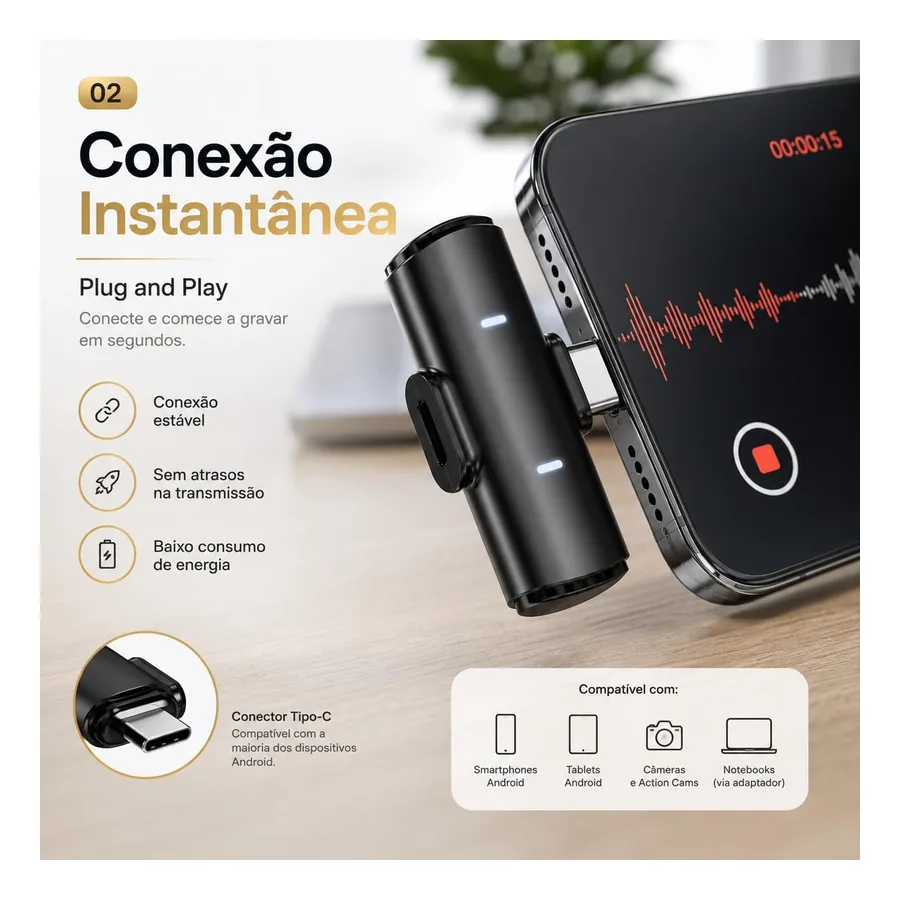 Microfone de Lapela DiversiPrime, imagem 4