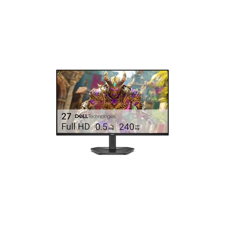 Vista frontal do monitor Dell SE2726HG